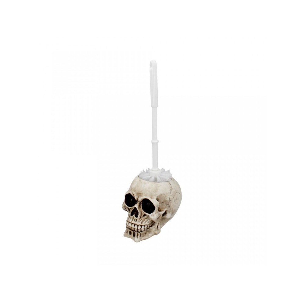 Nemesis Now - Brush with Death Toiletborstelhouder - Creme